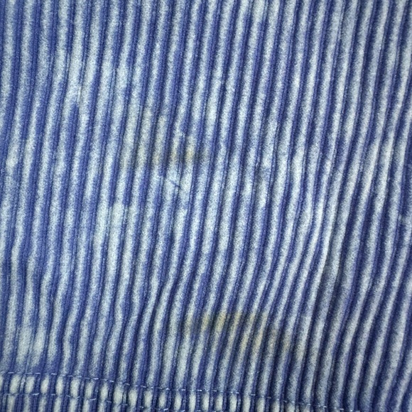 Blue Ribbed Women's Active Top - Picture 6 of 6